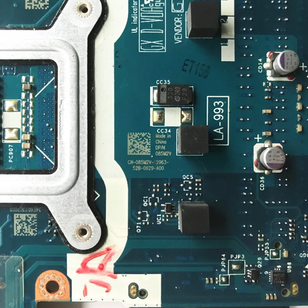 Для Dell E6440 Материнская плата ноутбука VAL90 LA-9933P 085M2V 85M2V PGA947 DDR3L мб 100% тестирование