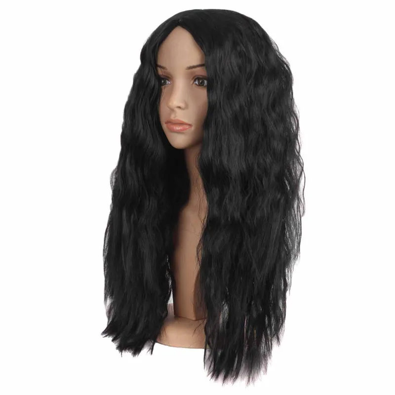 MapofBeauty 26 &quotчерный длинный кудрявый афропарик термостойкие парики для черных