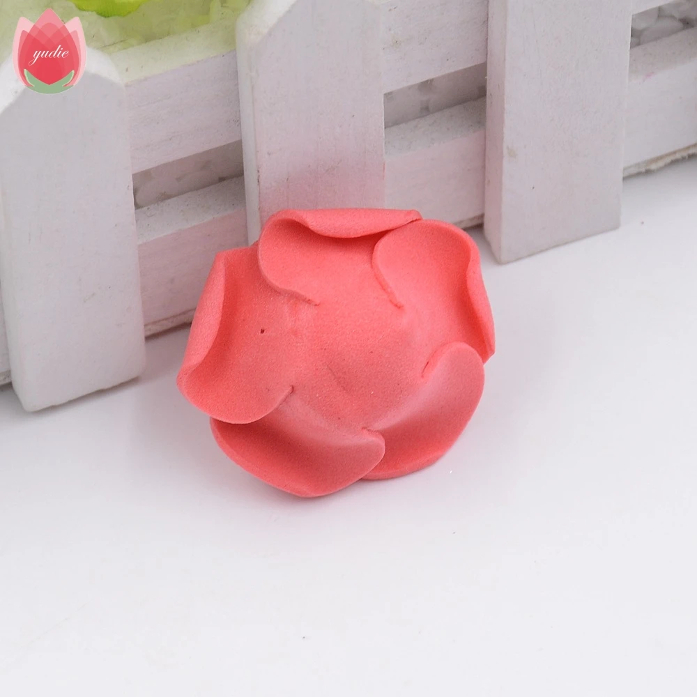 10 шт. искусственные цветы для украшения автомобиля 4 см | Дом и сад