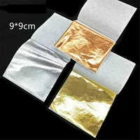 rose gold nail foin paper nail art flake and mirror effect accessories for foil transfer nail paillette decorations gold silver
