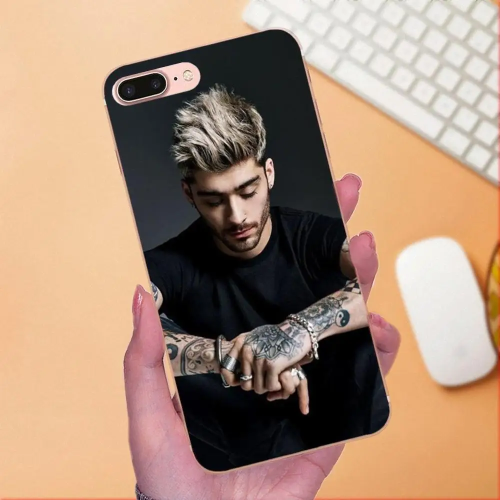 Милый топ для мальчиков Zayn Malik Apple iPhone 4 5 5C 6 6S 7 8 Plus X XS Max XR мягкий художественный