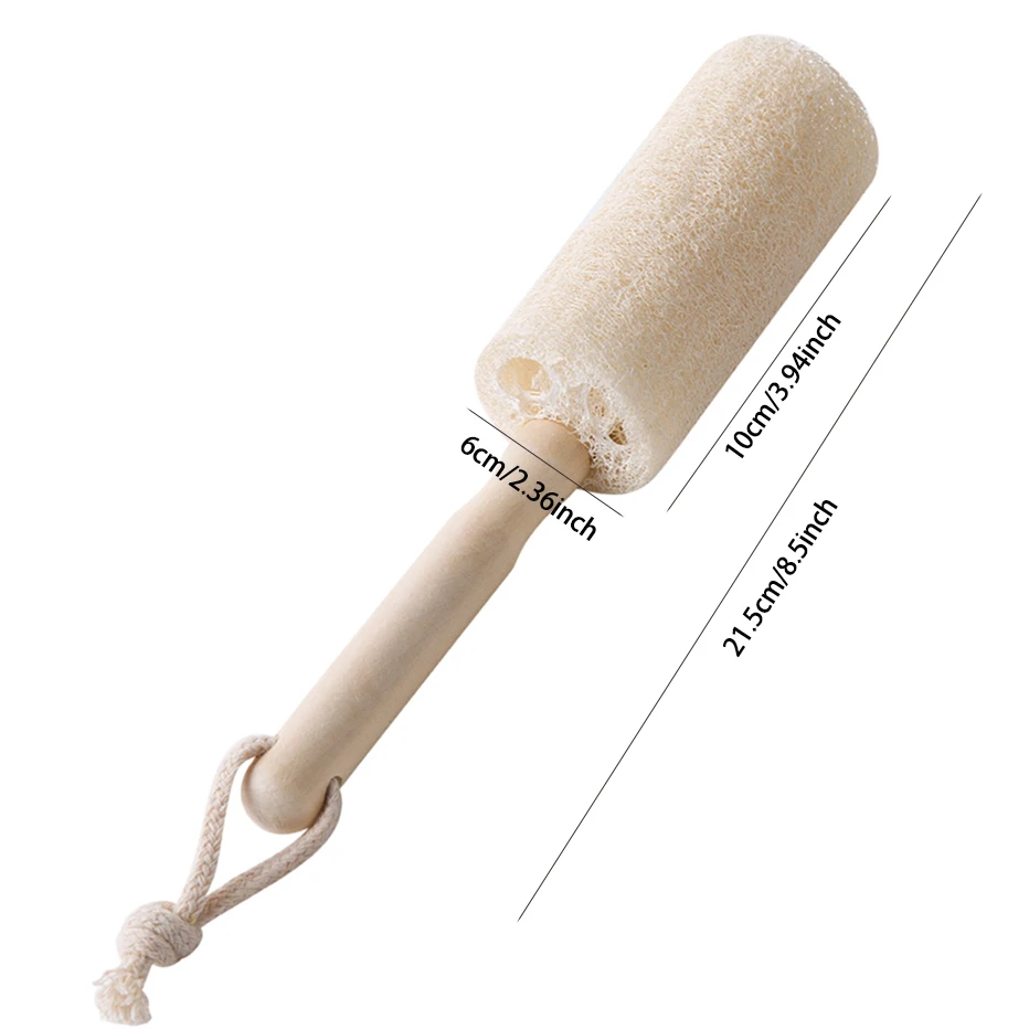 Basedidea Wooden Handle Brush Hanging Kitchen Cups Bottle Sink Cleaning Long Clean | Дом и сад