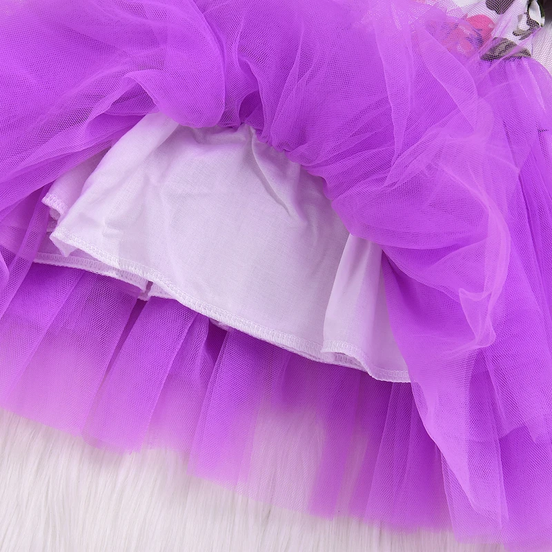 UK New Casual Lovely Kids Baby Flower Girls Dresses Bow Xmas Tulle Tutu Dress Princess Party Wedding Gown | Детская одежда и обувь