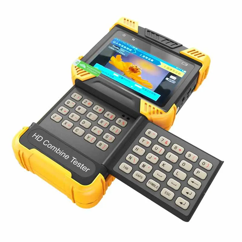 DT T70 H.265 4K IP тестер аналоговых камер 4 дюймовый CCTV монитора с поддержкой ONVIF TDR RJ45
