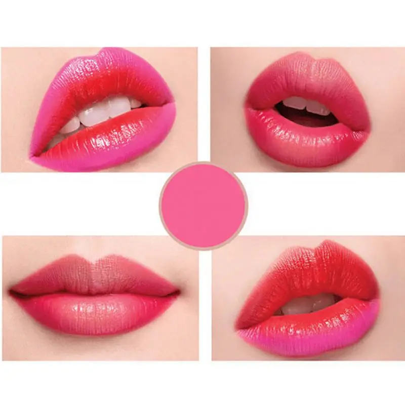 Горячие 8 цветов Красота Макияж двойной Цвет градиент длительный