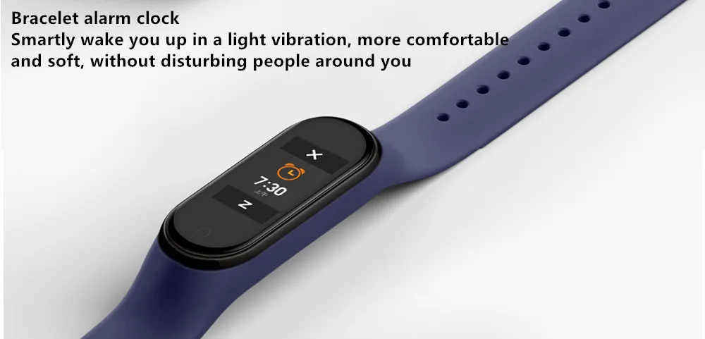 Xiaomi Mi band 4 smart AI фитнес-трекер для измерения сердечного ритма 50 м водонепроницаемый сенсорный цветной экран Bluetooth 5,0 браслет