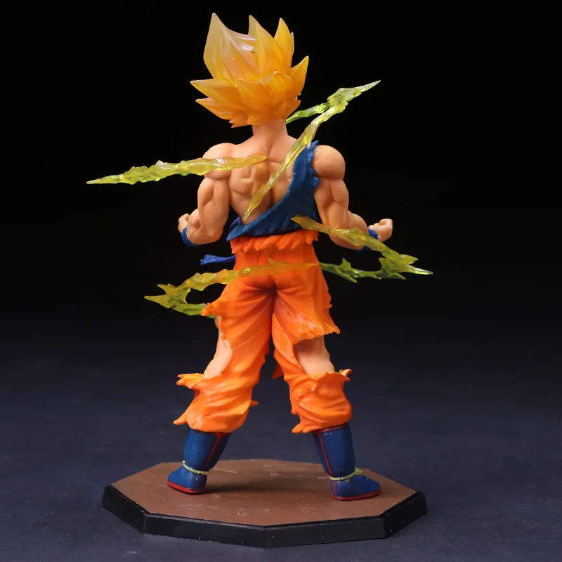 Новейшие 18 см 6 8 &quotДраконий жемчуг Z Super Saiyan Goku Son Gokou ПВХ Фигурки Модель