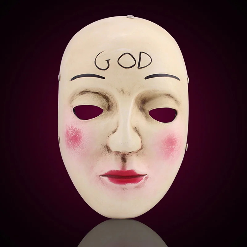 H & D платье для Хэллоуина с фильмом анархия Бог Крест Улыбка|smiling mask|the purgethe mask |