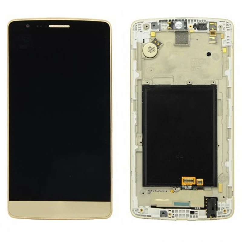 ЖК-дисплей + сенсорная панель с сменной рамкой для LG G3 mini/D722 Запасные Запчасти |