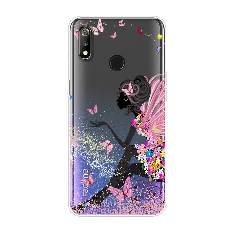 Для OPPO Realme 3 чехол силиконовый для Realme3 задняя крышка 6 22 дюймов | Мобильные