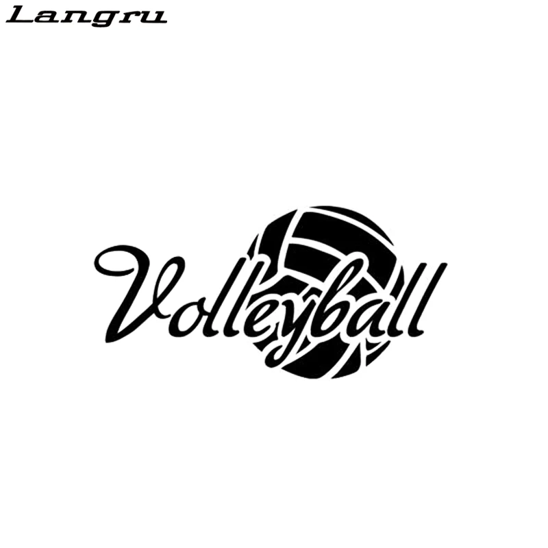 

Langru волейбольная Спортивная модная мотоциклетная наклейка для автомобиля виниловая декоративная наклейка для стайлинга автомобиля Jdm
