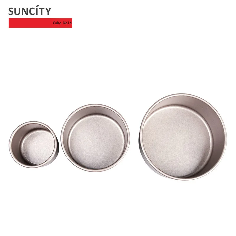 Mini 3pcs Metal Layers 3D Cake Mould Wedding Birthday Anniversary Party DIY Soap Mold Tin Pans Bakeware Tray Baking Tools | Дом и сад