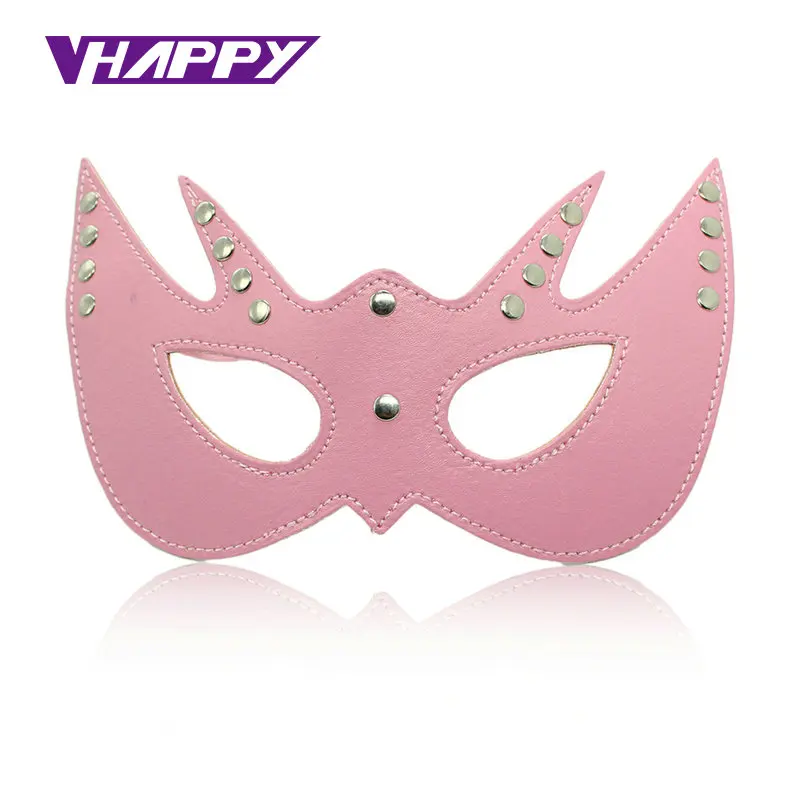 Женская черная и розовая искусственная кожа бондаж секс-помощь веселая