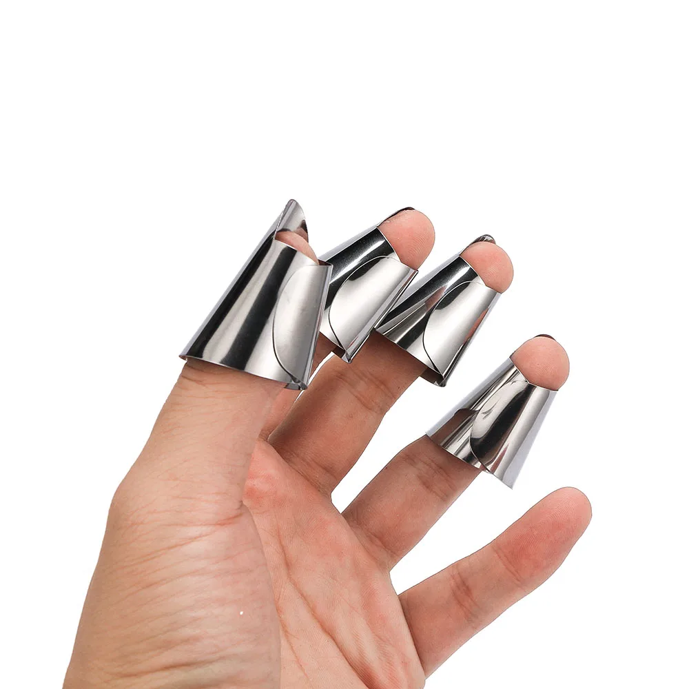 5 шт./компл. защита для пальцев из нержавеющей стали овощной пилинг сосновые орехи