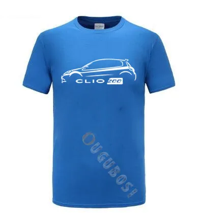 Новинка 2019 брендовая одежда мужская футболка RENAULT CLIO SPORT 200 CUP CLASSIC с изображением
