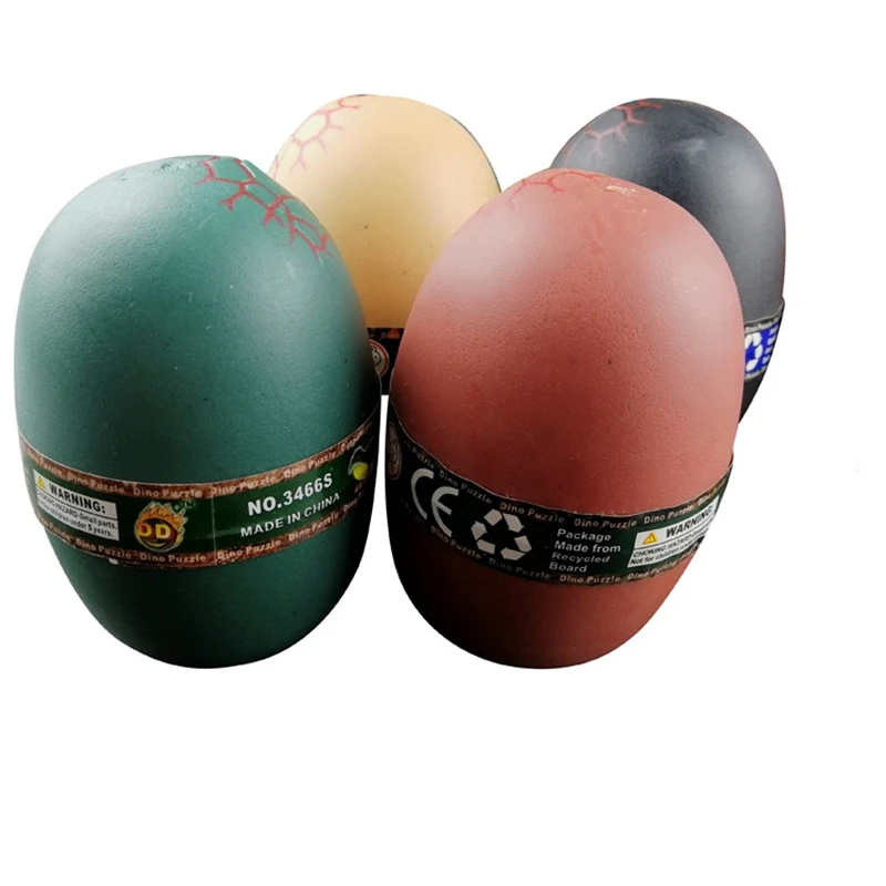 4 шт./лот большой размер Инкубационные Яйца динозавра новинка волшебные