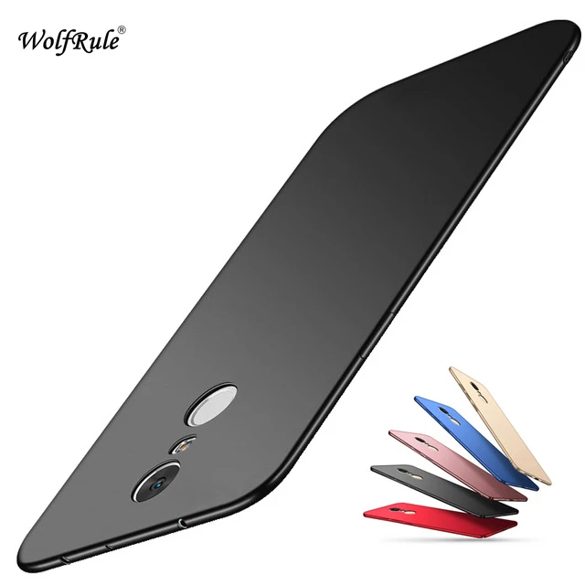 Чехол для Xiaomi Redmi 5 Plus чехол WolfRule гладкая ультра-тонкий чехол-бампер из