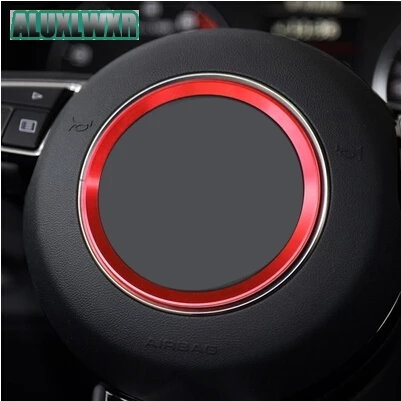 Decorative Circle Sequins Bright Interior Refit Stickers Car-styling for Audi A1 A3 S3 A4 A5 S5 A7 S7 Q3 Q5 TT Steering Wheel | Автомобили