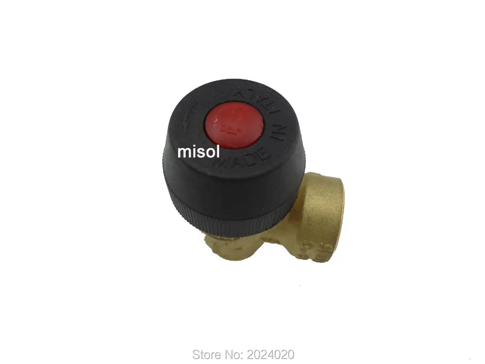 Предохранительный клапан для солнечного водонагревателя 1/2 дюйма 6 бар Италия 10