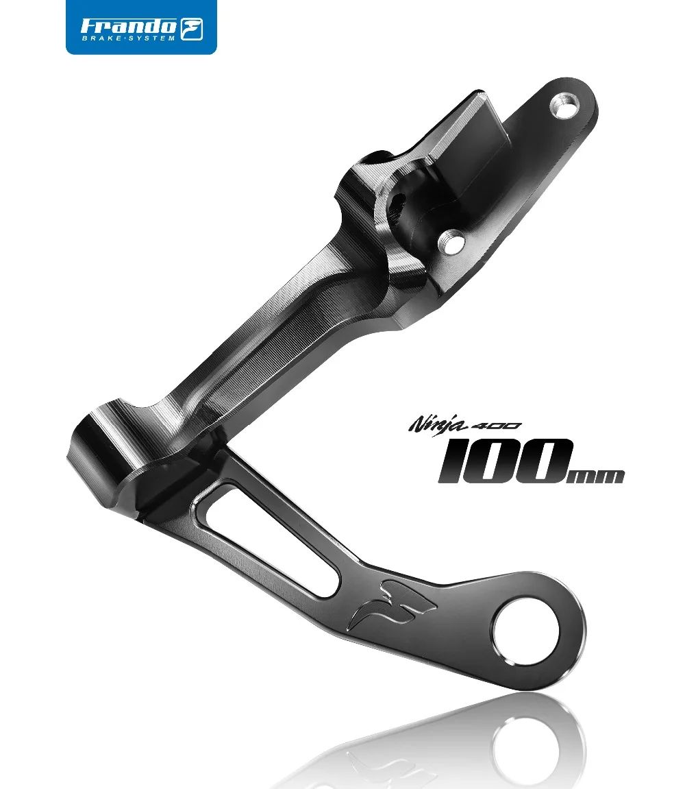 Frando CNC алюминиевый сплав brale кронштейн суппорта для kawasaki Ninja 400 мотоцикл модификация 100 мм тормозной кронштейн суппорта