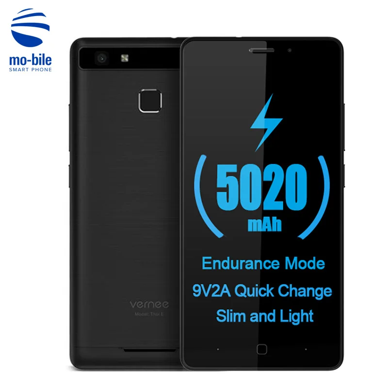 Vernee Thor e смартфон 4G MTK6753 Octa Core 5 0 дюйма Android 7 3 GB Оперативная память 16 Гб Встроенная