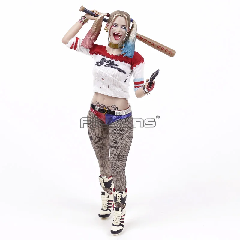 Сумасшедший игрушечные лошадки отряд самоубийц Harley Квинн, Джокер 1/6 весы Коллекционная Фигурка модель игрушки(настоящая одежда
