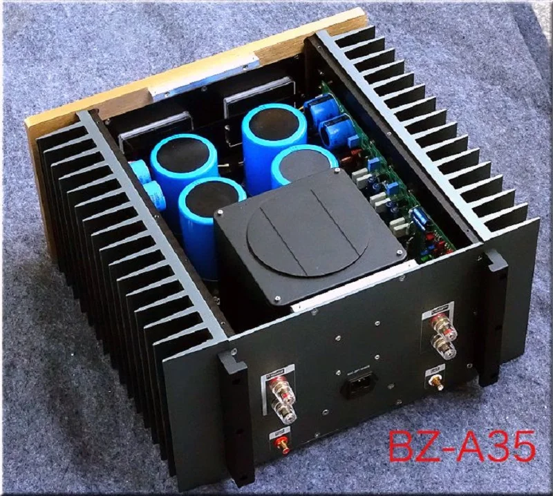 BRZHIFI BZ-A35 алюминиевый чехол с двойным радиатором для усилителя мощности