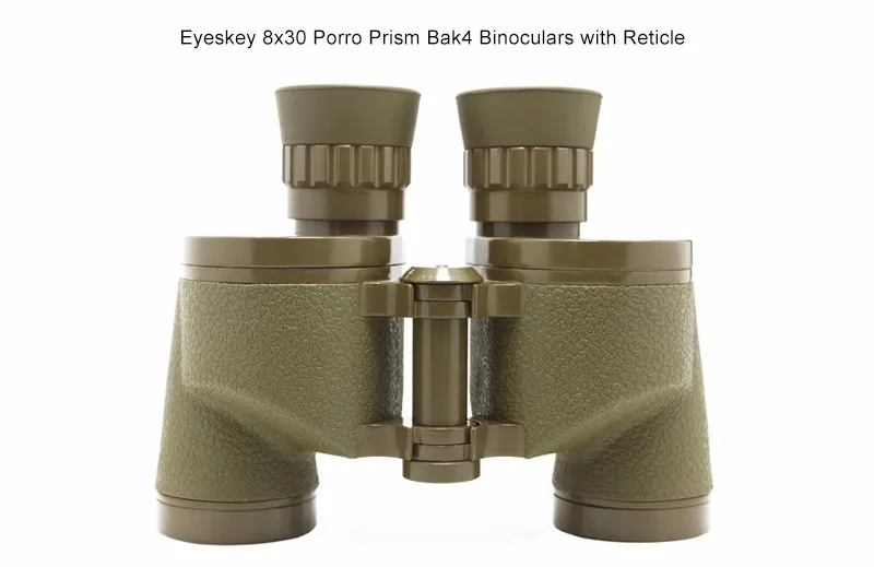 Eyeskey военный 8x30 мм водонепроницаемый бинокль телескоп для охоты Bak4 призма мощный бинокль область встроенный дальномер