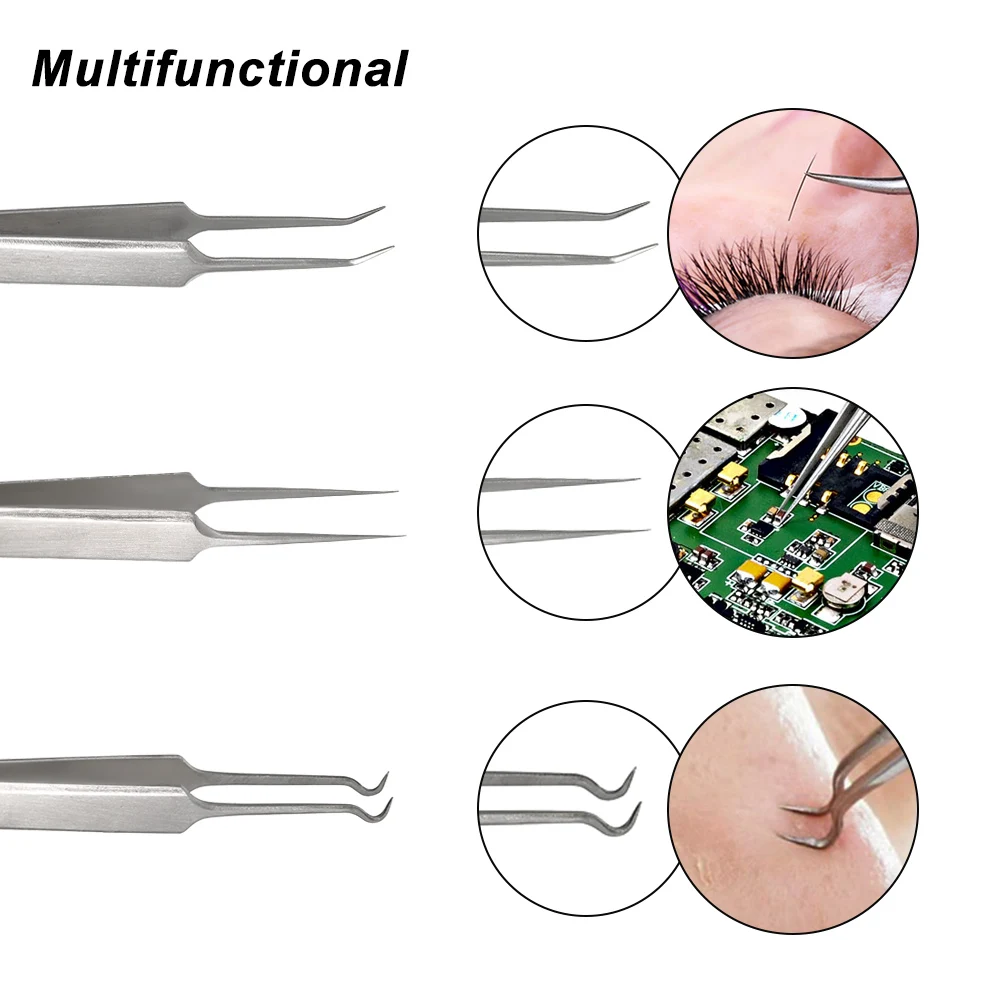 Набор пинцетов для удаления чёрных точек 3 шт./компл.|tool tool|set tweezersset tools |