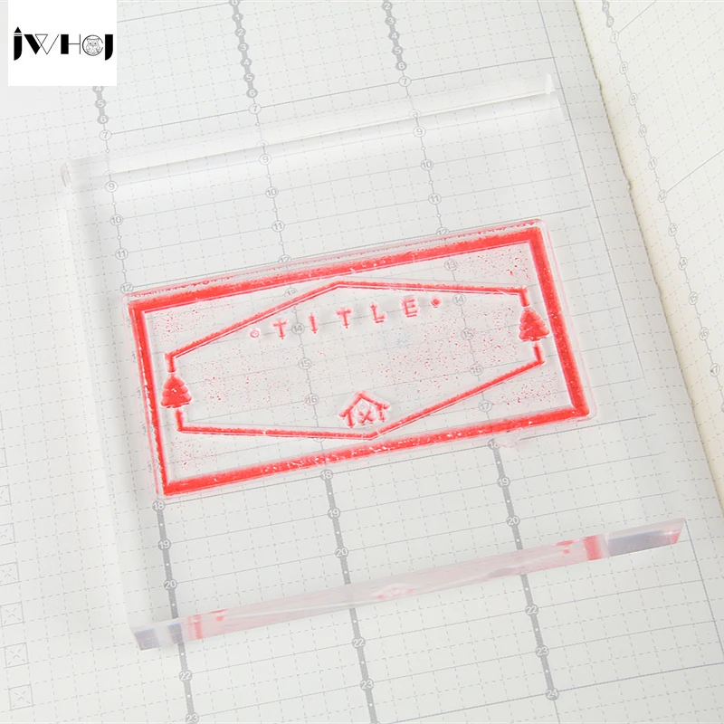 1 шт. значок офиса прозрачные силиконовые штампы Детский Набор для творчества