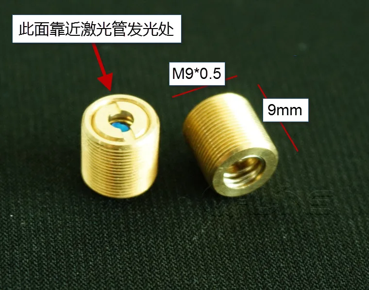 M9 * 9 мм красная/зеленая/синяя линза Для коллимации/без покрытия/Лазерная