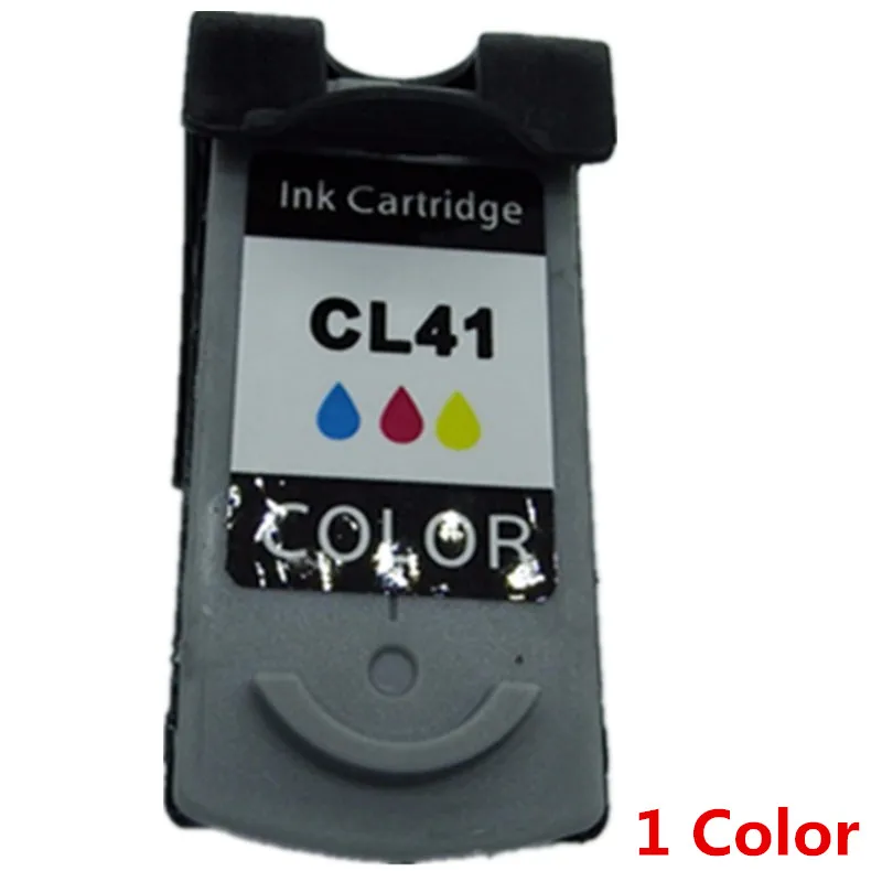 1 Color Восстановленные картриджи для Canon PG-40 PG 40 PG40 CL-41 CL41 CL 41 Pixma iP2580 iP1980 iP2680 MP145 MP150 MP160 MP170 - Цвет: 1 Color