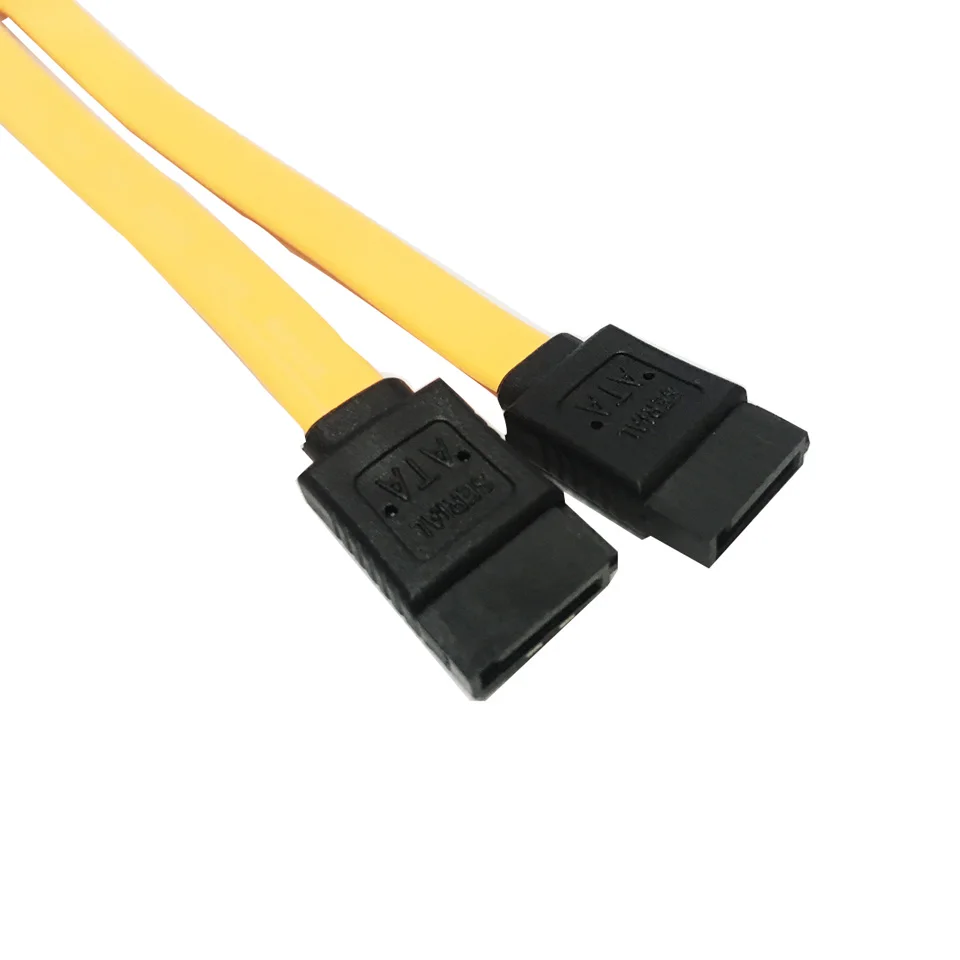 Кабель ZML 40 см SATA 2 0 II 7-контактный кабель для передачи данных 3 Гбит/с прямой SSD HDD