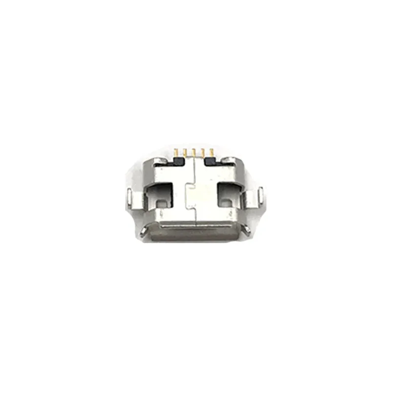 2 шт. микро USB 5pin гнездо для зарядки док порт кудрявый рот фута мобильного телефона