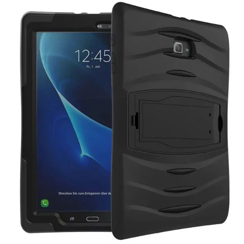 Для Samsung Galaxy Tab A A6 10,1 T580 T585 SM-T580 T580N чехол Крышка для планшета ударопрочный тяжелый силиконовый Жесткий Чехол для мобильного телефона