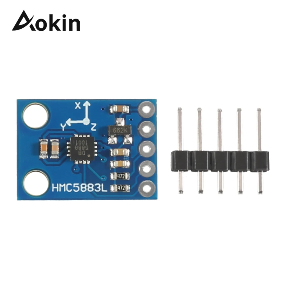 Модуль датчика aolin HMC5883L с тройной осью компас магнитометр трехосевой модуль