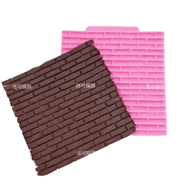 Форма для конфет форма в виде замка кирпичной стены - Цена: 