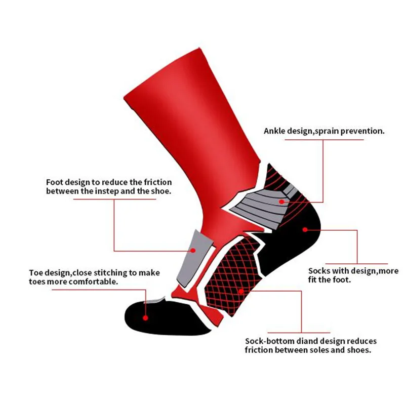 Женские Мужские носки для бега быстросохнущие дышащие баскетбольные Носки