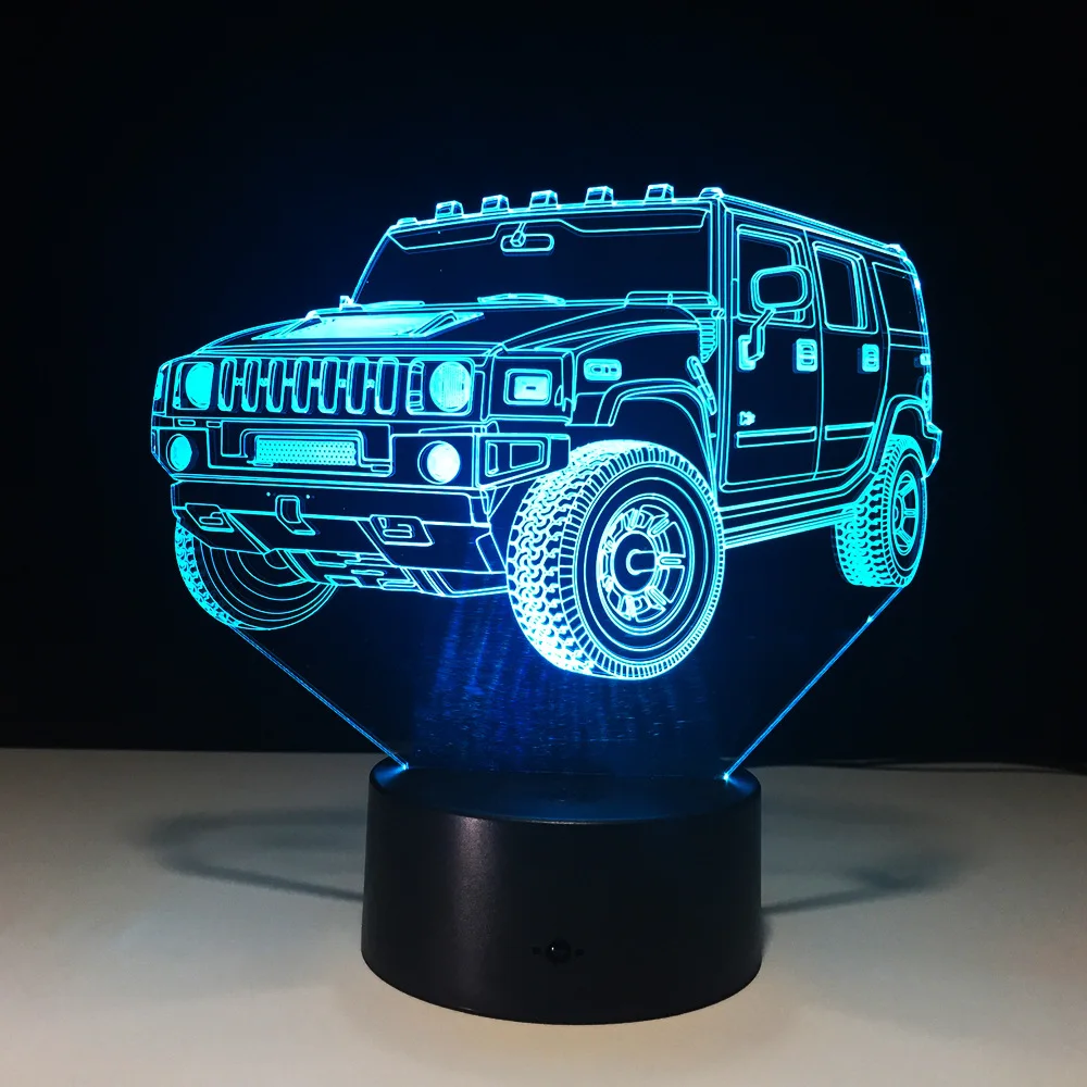 Прохладный колес техники высокой проходимости автомобильные диски 3D Ночной