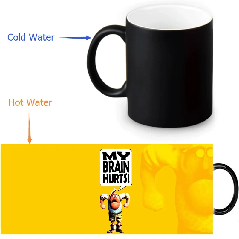 Кружка Monty Python 350 мл/12 унций термопрозрачная кружка меняющая цвет кофейная чашка