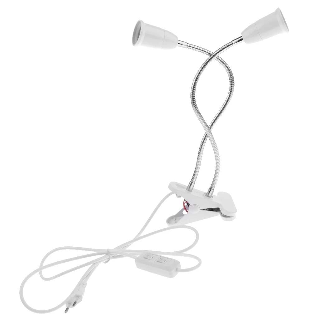 E27 Светодиодный светильник для выращивания растений гибкий держатель лампы