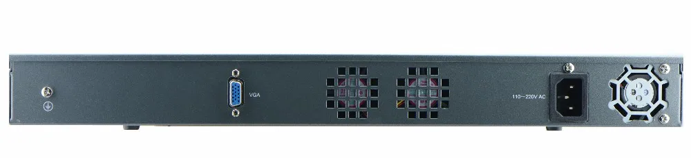 1U сетевой маршрутизатор брандмауэра Intel CORE I3 I5 I7 с 6 * inteL 1000M 82583V LAN Поддержка ROS Mikrotik