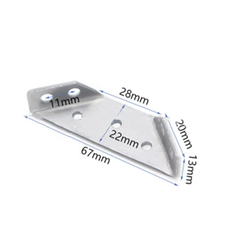 1pc stainless steel Angle code 90 degrees right thickening fixed plank joint tripod Hardware Accessories Tool For Home | Обустройство