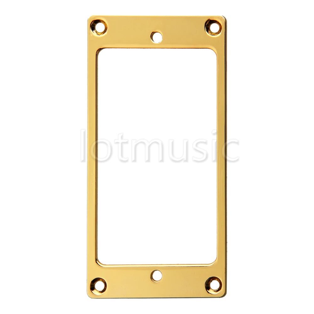 2 шт. Золотое плоское металлическое кольцо для захвата Humbucker|pickup mounting ring|humbucker