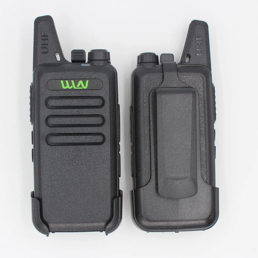 6PCS Portable Radio WLN KD-C1 Mini Wiress uhf Walkie Talkie transceiver amateur radio handheld radio communicator рация