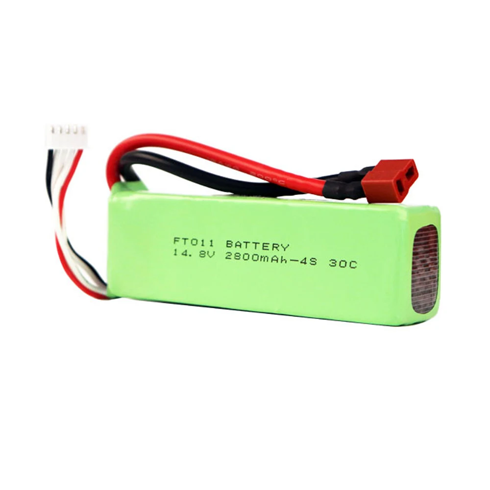 Lipo аккумулятор для FT010 FT011 14 8 в 2800 мАч батарея радиоуправляемой лодки вертолета