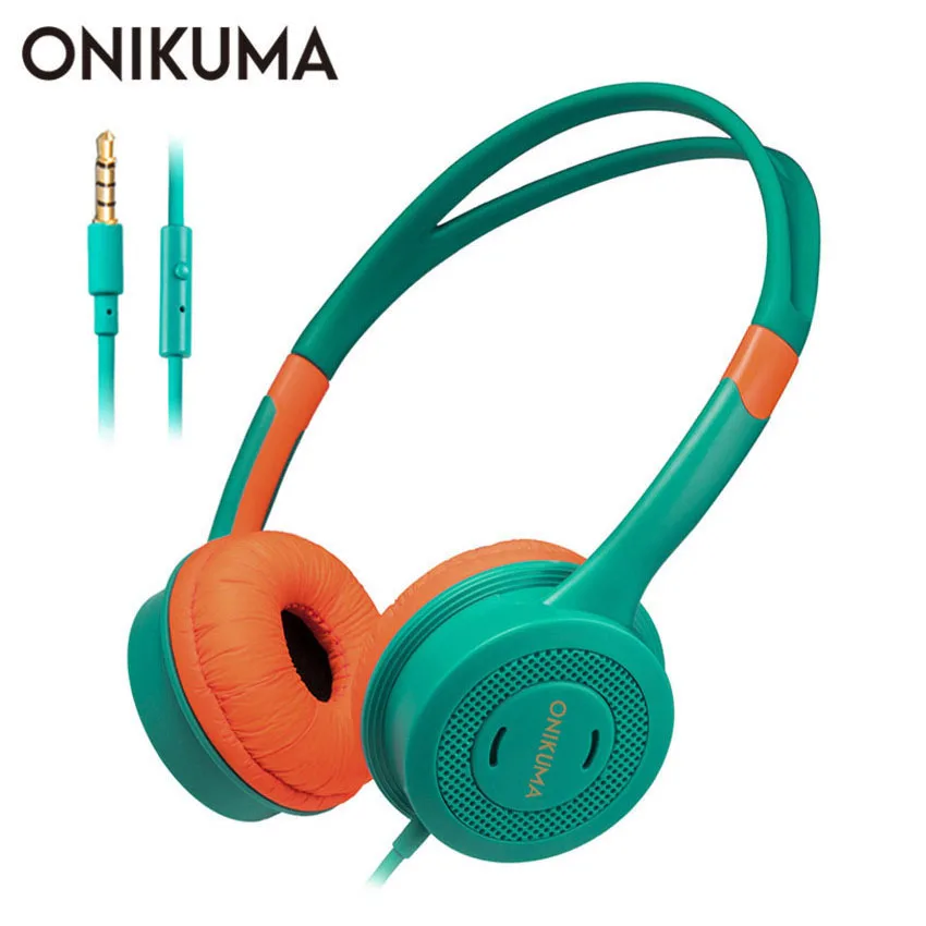 ONIKUMA M100 детская гарнитура наушники для PS4 Детские проводные с микрофоном Nintendo Switch