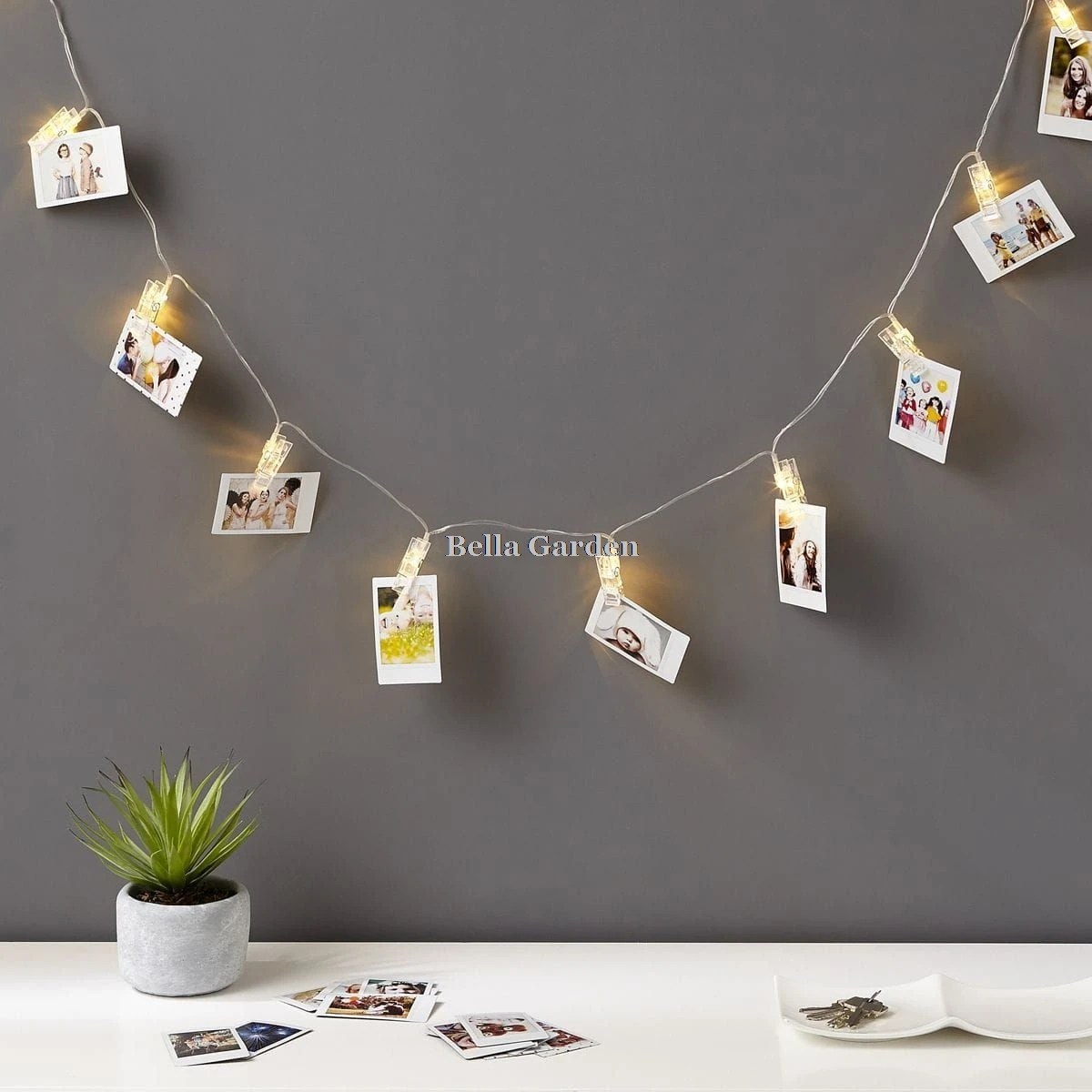 Декоративная светодиодная гирлянда с прищепками для фотографий|lights for wedding|fairy