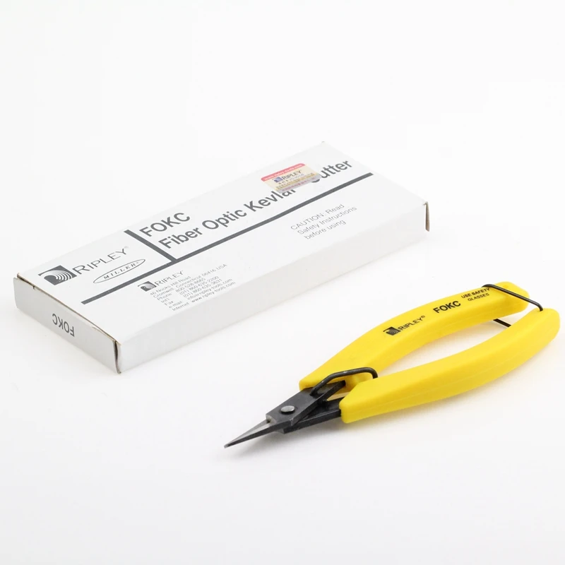 Miller-FOKC draad strippers Fiber striptang Miller FOKC Kevlar Fiber Optische Stripper pigtail patch cord Kabel Schaar