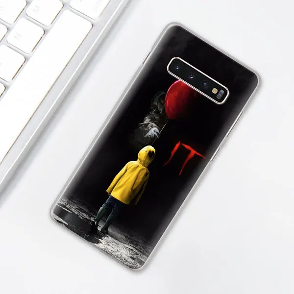 012 Джокера клоун ужас чехол для телефона для samsung Galaxy S10e S10 плюс S7 S8 S9 Plus, Note 8, 9, 10, плюс M10 M20 M30 жесткий чехол Coque - Цвет: 012